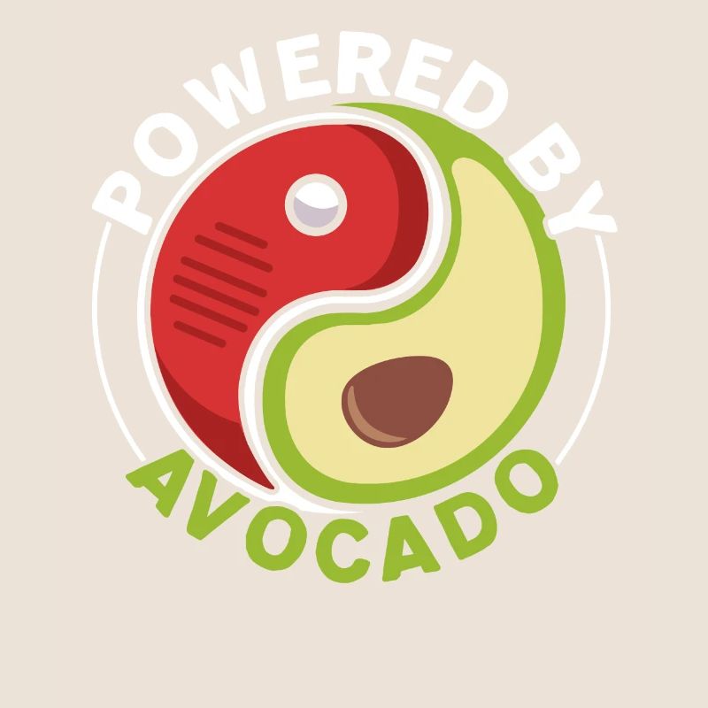 Powered by Avocado Guac Guacamole Avocado-Lie