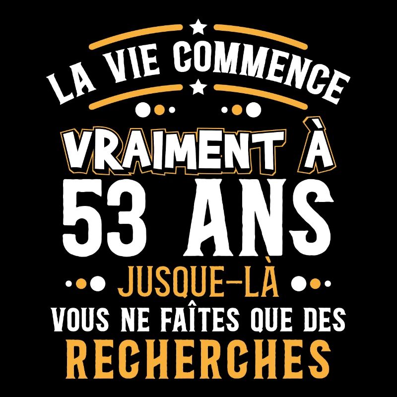 Anniversaire 53 ans, idée cadeau date de naissance