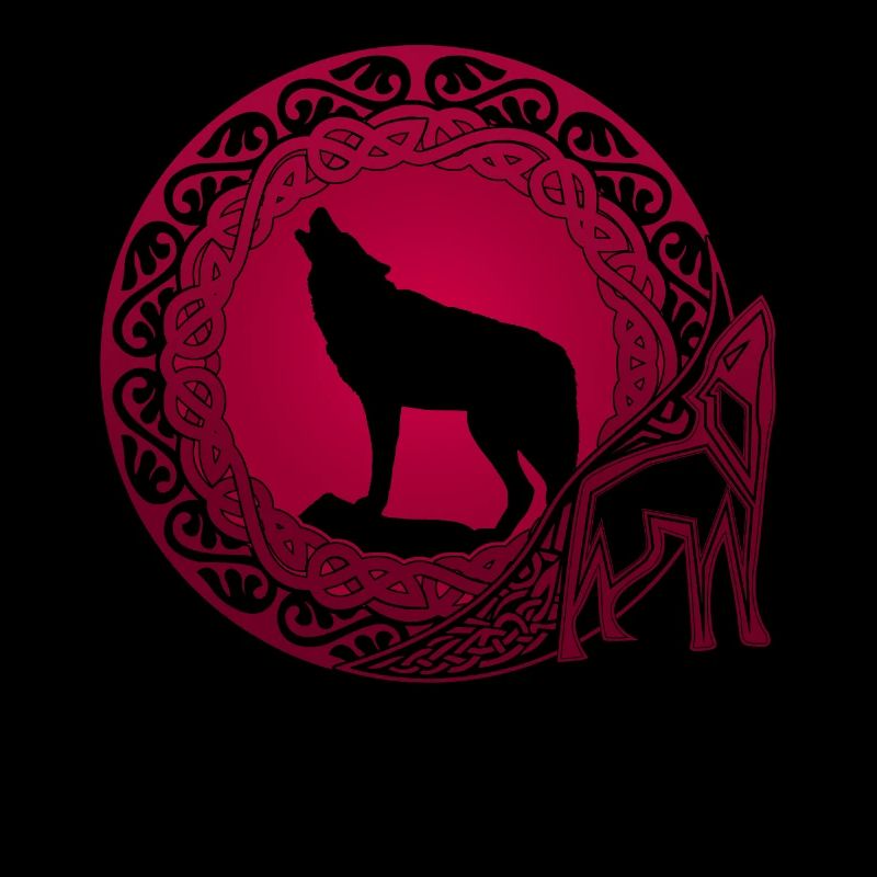 Loups d’Odin Valhalla Odhin