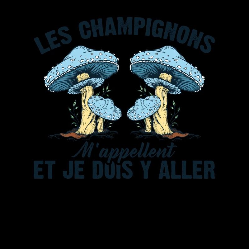 Champignon Forêt Idée Cadeau Nature Automne Hobby