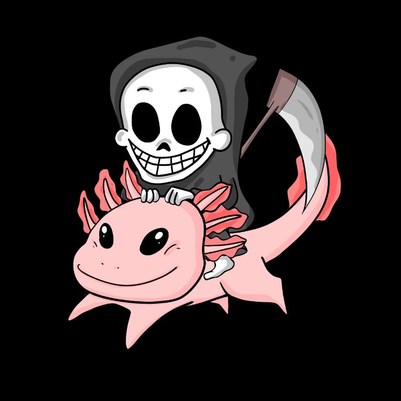 Grim Reaper et Axolotl