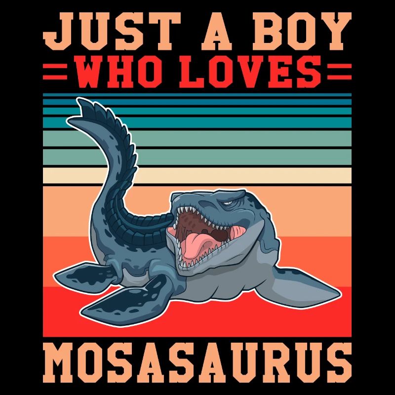 Biologiste marin Mosasaurus Time Dinosaures