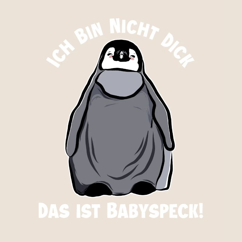 Ich bin nicht Dick Babyspeck Seevogel