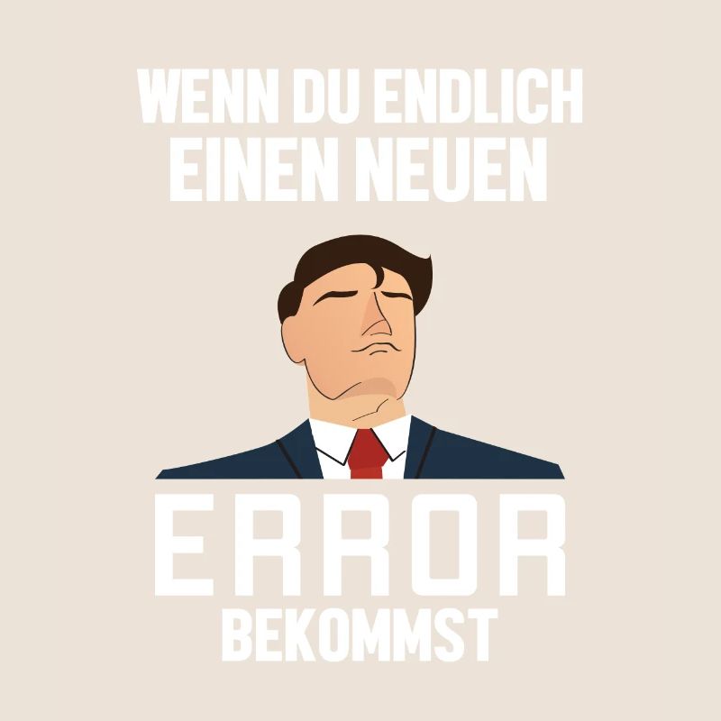 Neuen Error Bekommen Developer Coder Programmierer