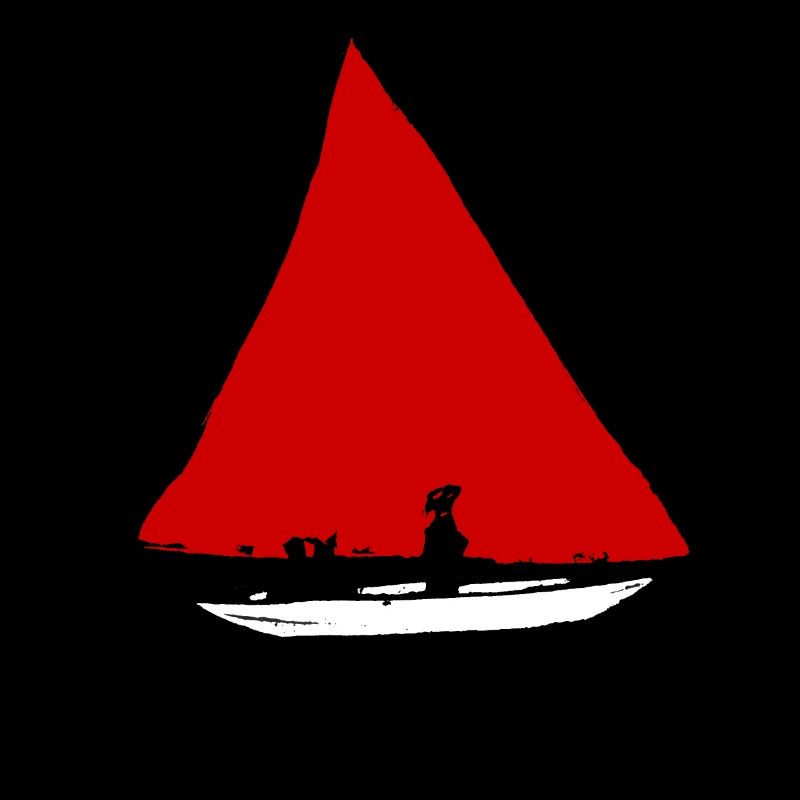 Bächleboot Rot in Freiburg Ernst Ludwig Kirchner