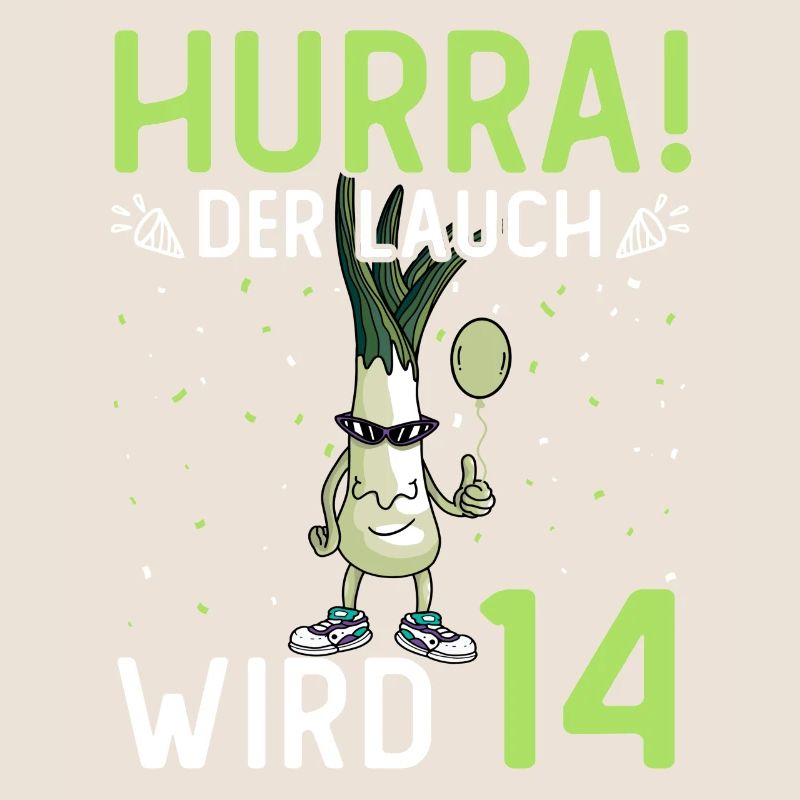 Hurra der Lauch wird 14 Lauchstange
