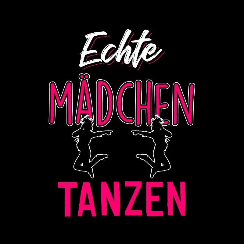 Echte Mädchen tanzen