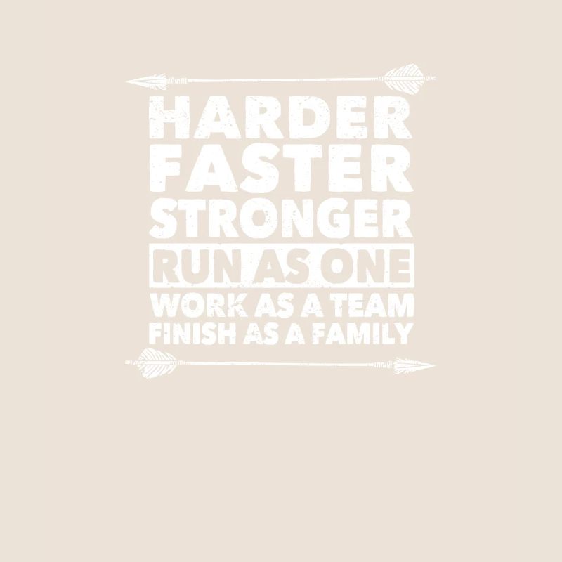 Plus dur Courir plus vite Objectif de l’équipe de travail plus fort