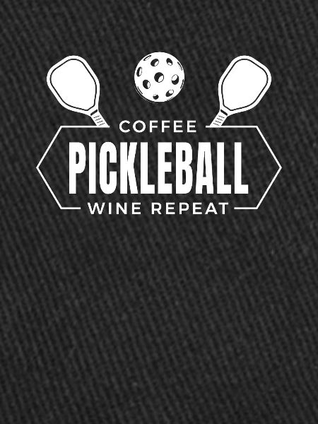 Café Pickleball Vin Répéter