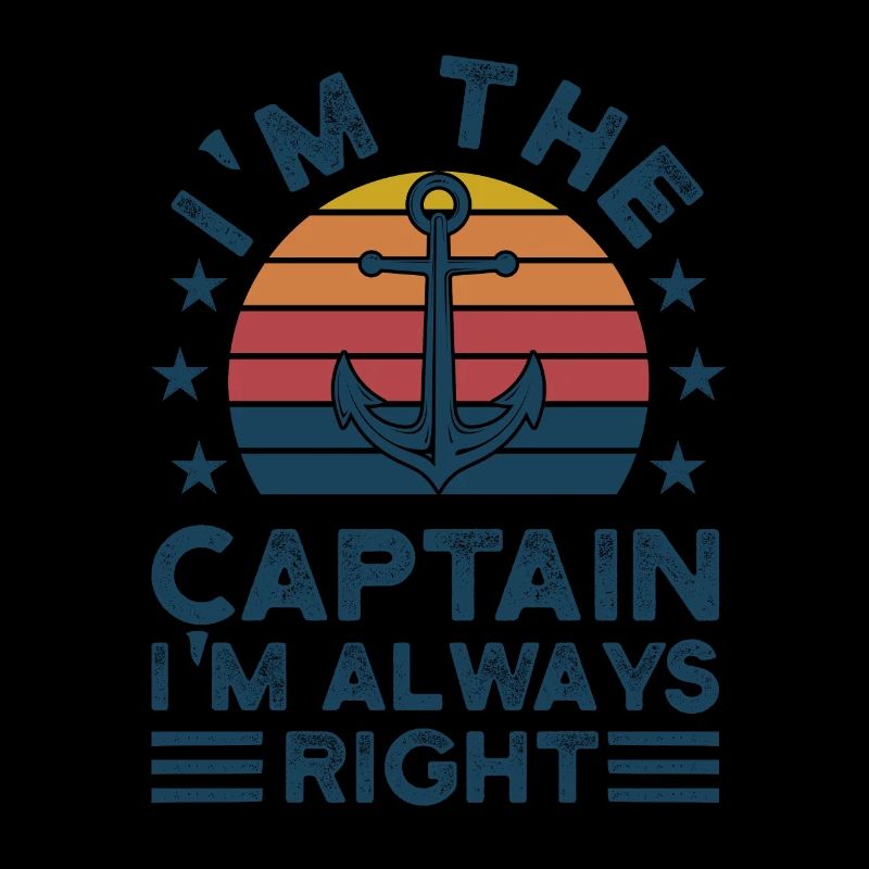 Captain Captains Boating Gift
