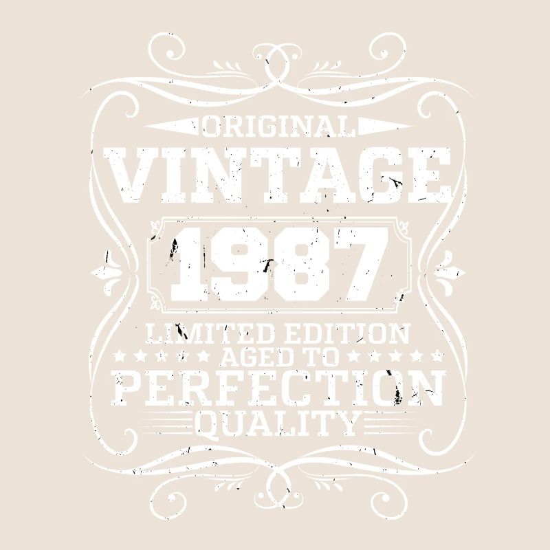 Vintage 1987 Édition Limitée Originale