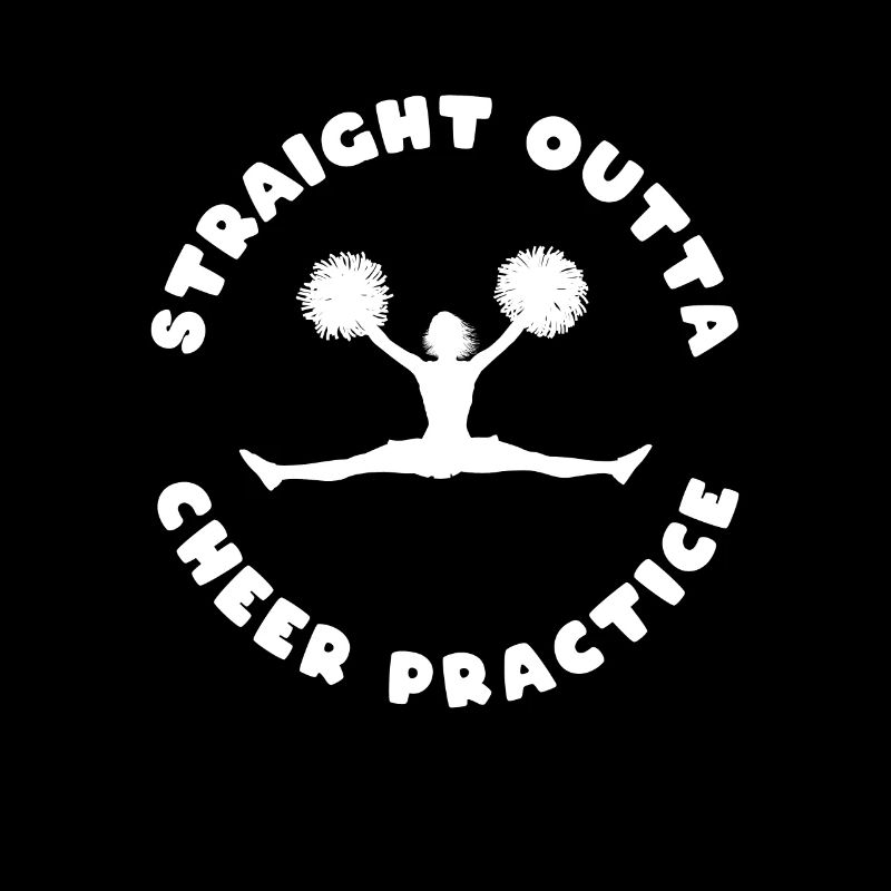 Straight Outta Cheer Practice