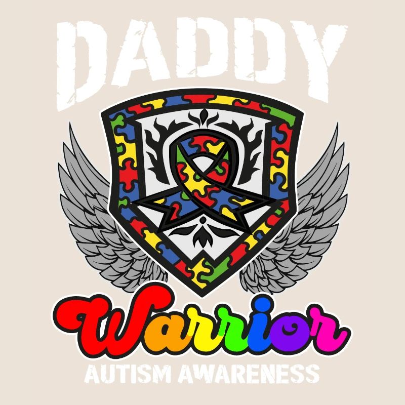 Autismus-Bewusstsein Krieger Daddy