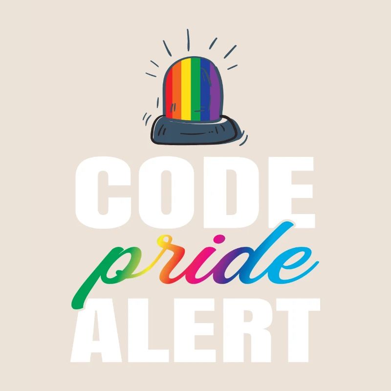Code Pride Alert Bisexual Lesbian Love Asexual Tra