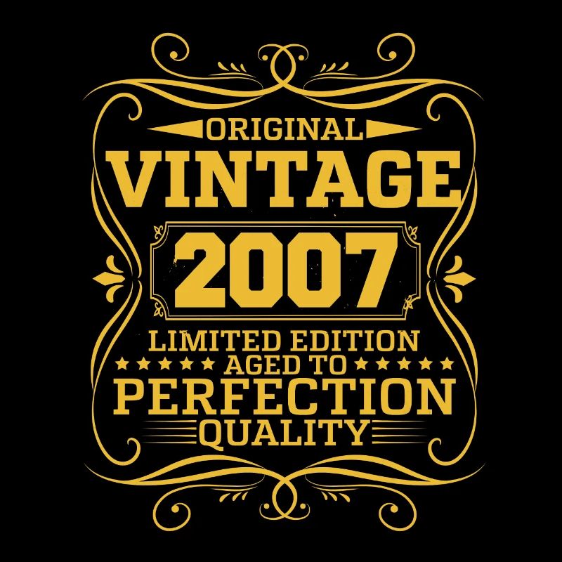 Vintage 2007 Édition Limitée Originale