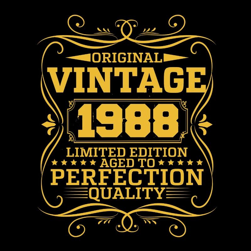 Vintage 1988 Édition Limitée Originale