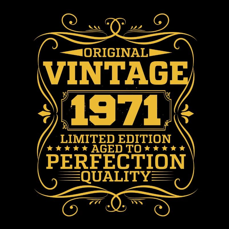 Vintage 1971 Édition Limitée Originale