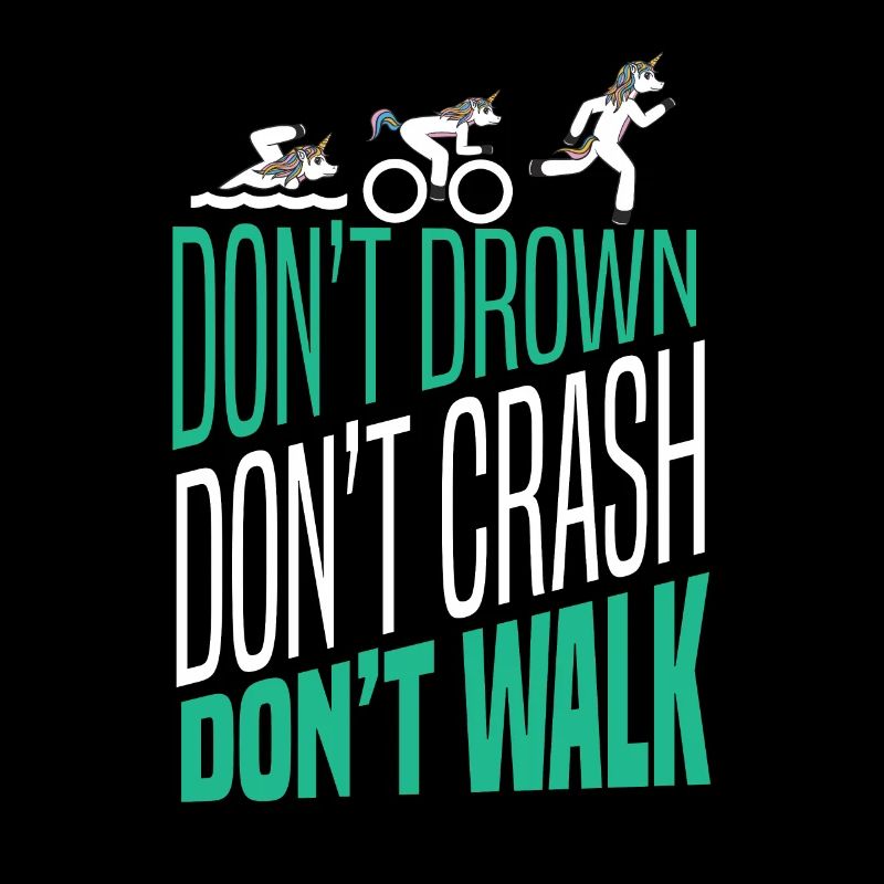 Motif de triathlon pour triathlètes