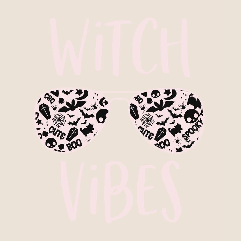 Witch Vibes Cute Funny Mystical Spooky Halloween