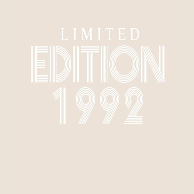 Édition limitée 1992