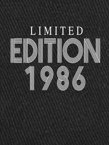 Édition limitée 1986