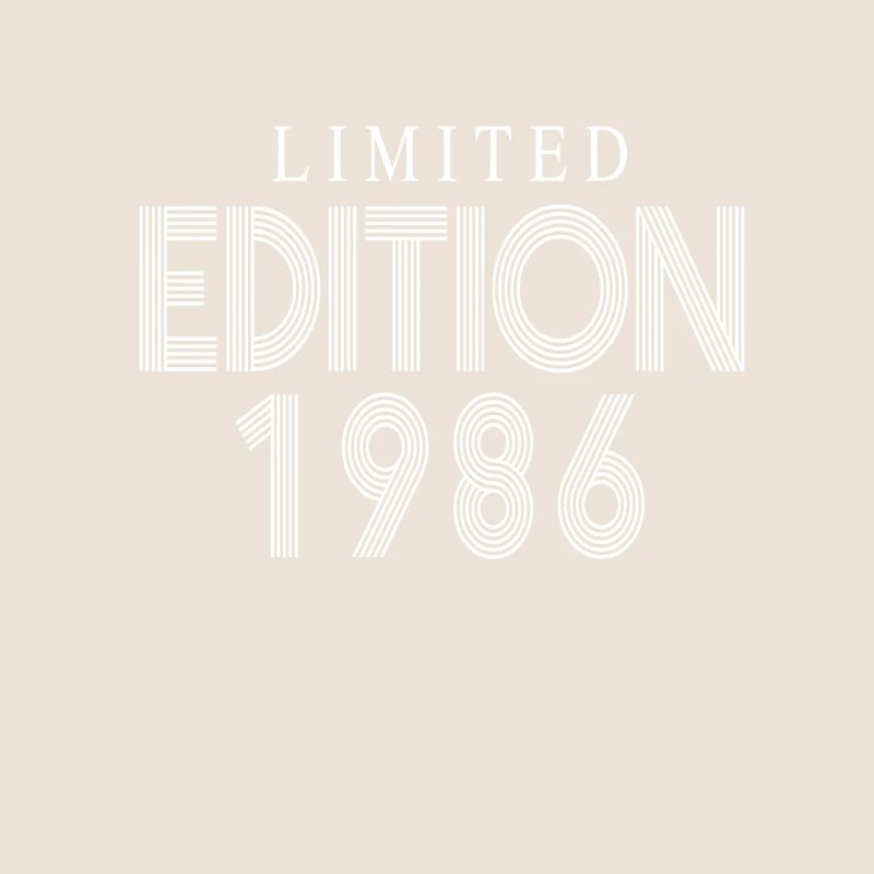 Édition limitée 1986