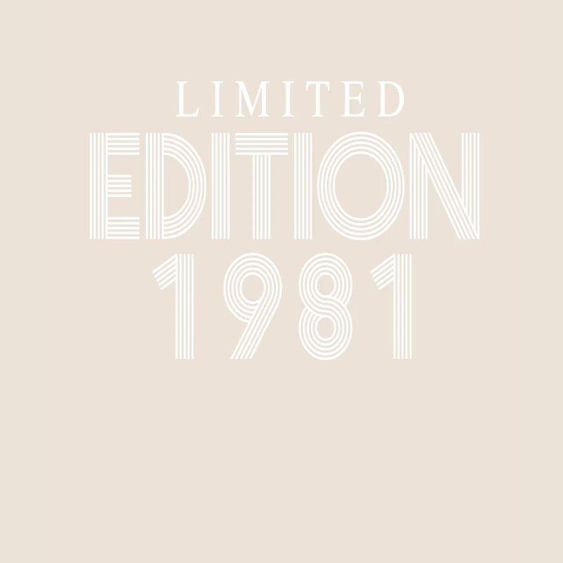 Édition limitée 1981