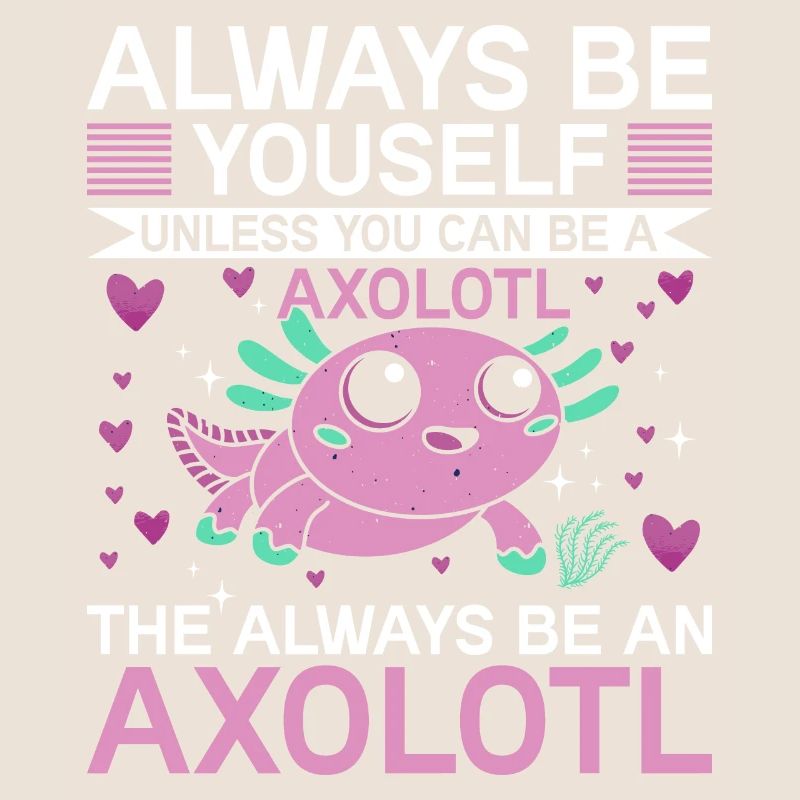 Salamandre amphibienne Axolotl