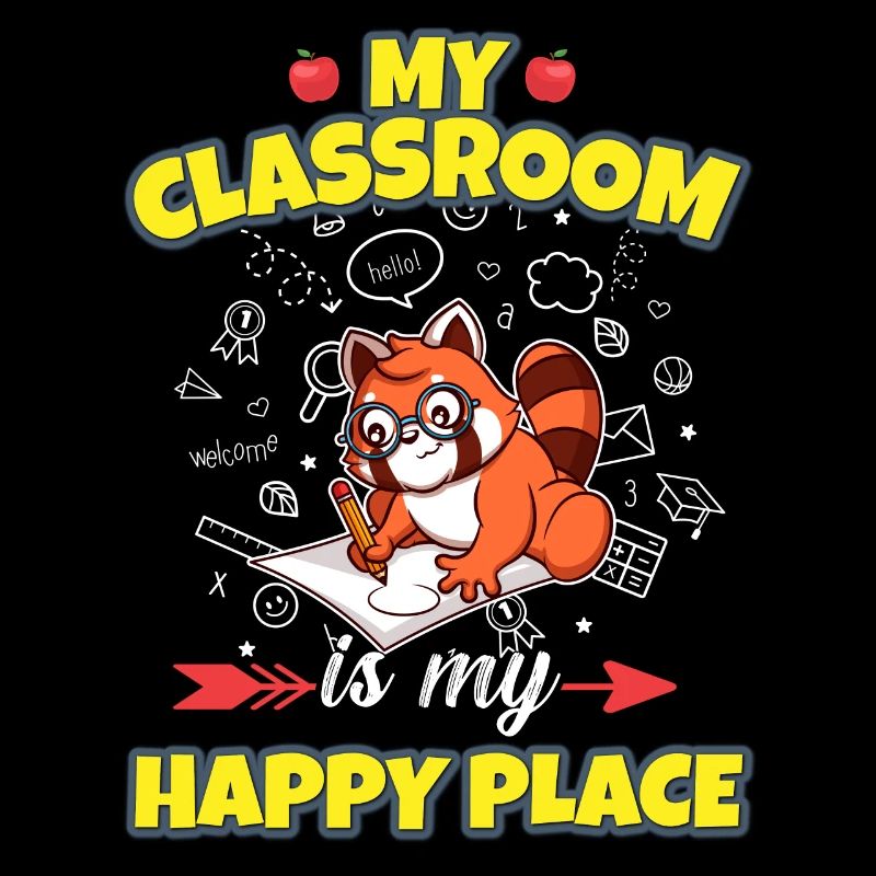 Ma classe est mon endroit heureux Enseignant du primaire