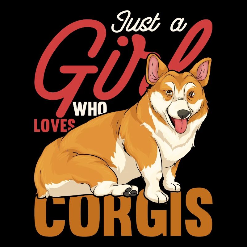 Mädchen Geschenk Hundebesitzer Hund Welsh Corgi