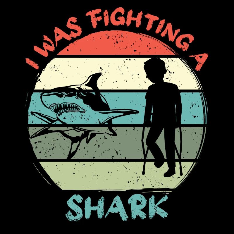 Grand requin requin-marteau blanc