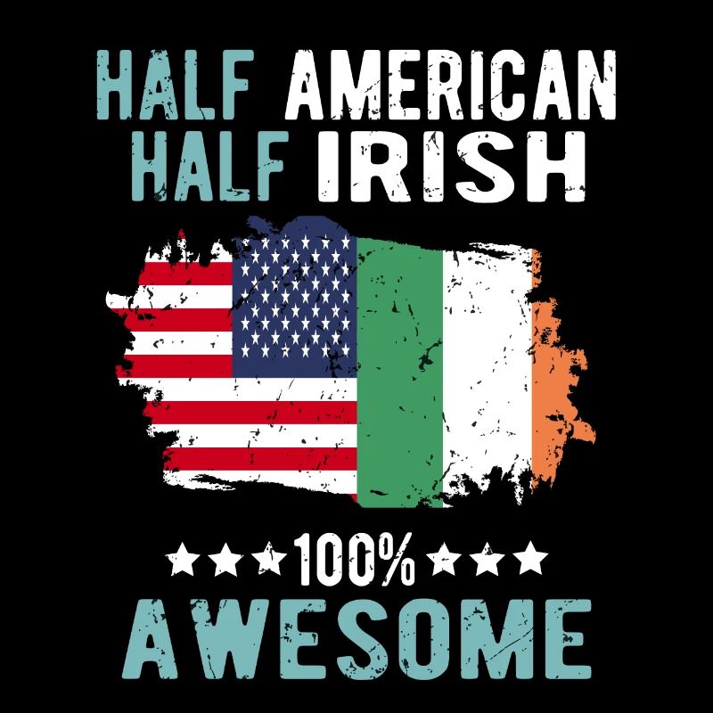 Moitié américain moitié irlandais