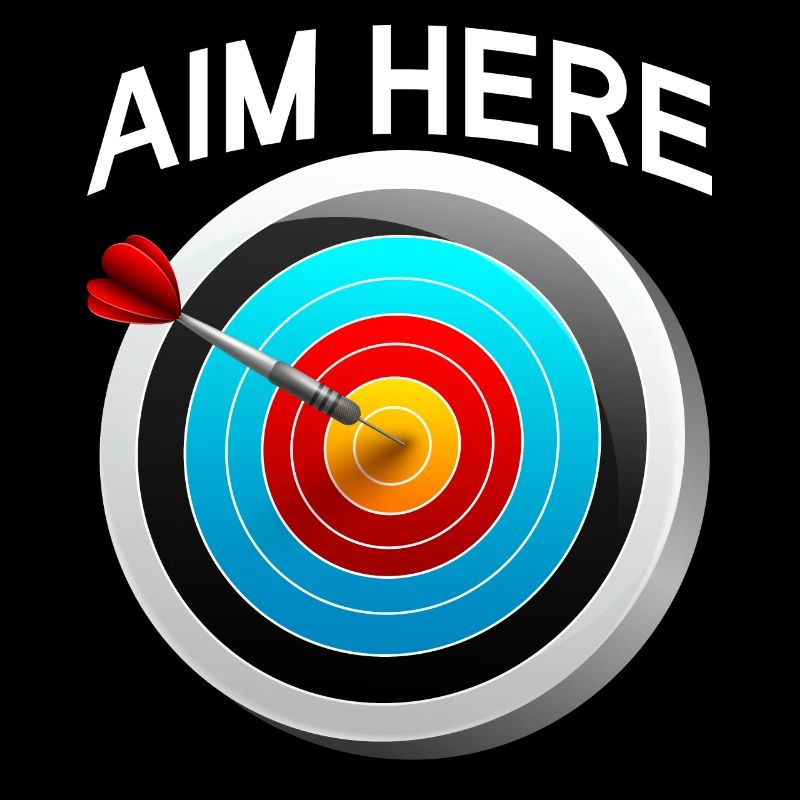 Men's Darts Player Score Old Man Hundred