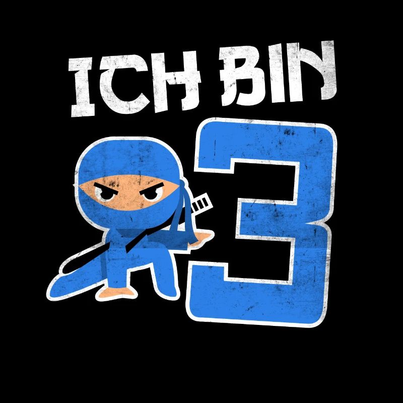 3. Geburtstag Ninja 3 Jahre Kindergeburtstag