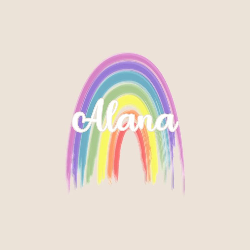 ALANA Rainbow Cursive