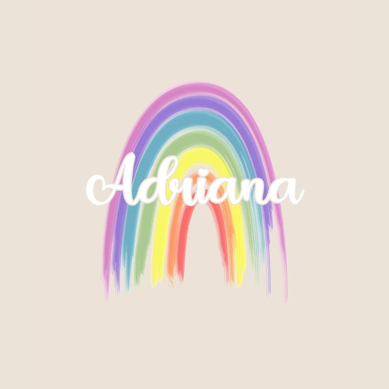 ADRIANA Rainbow Cursive