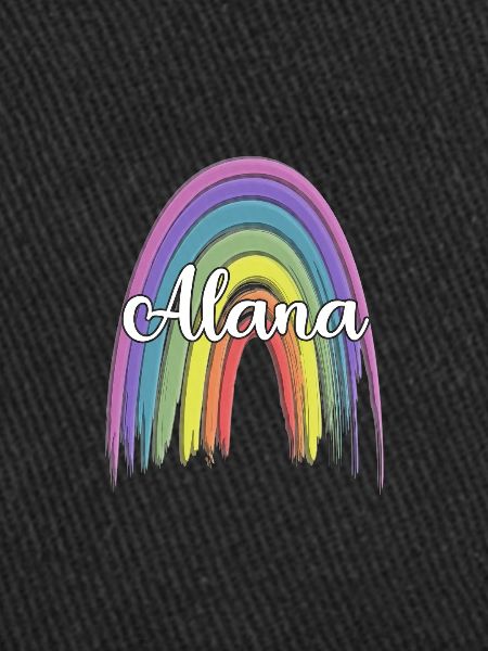 ALANA Rainbow Cursive