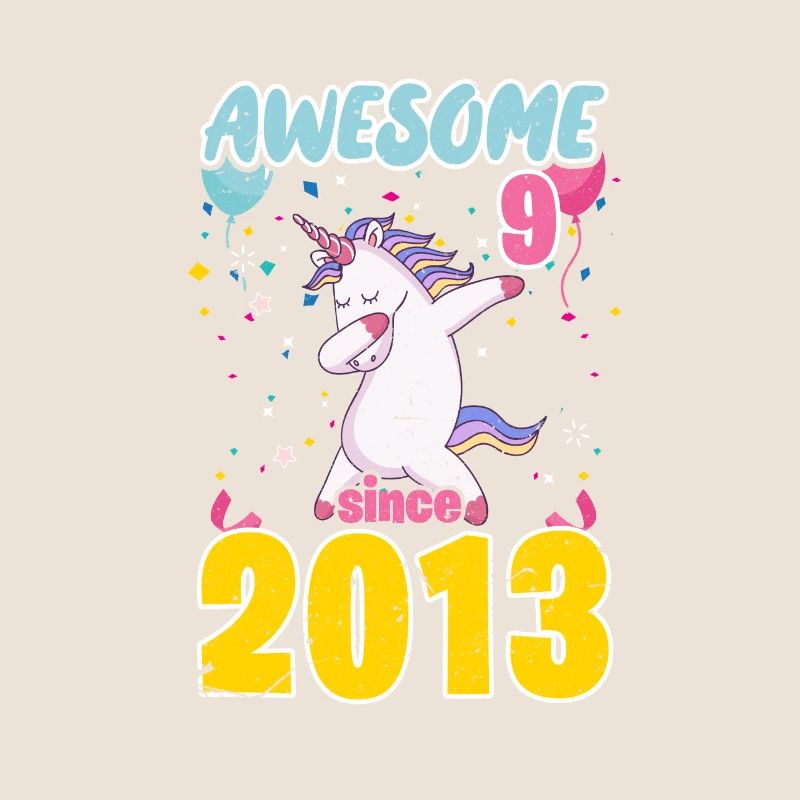 9. Geburtstag Einhorn