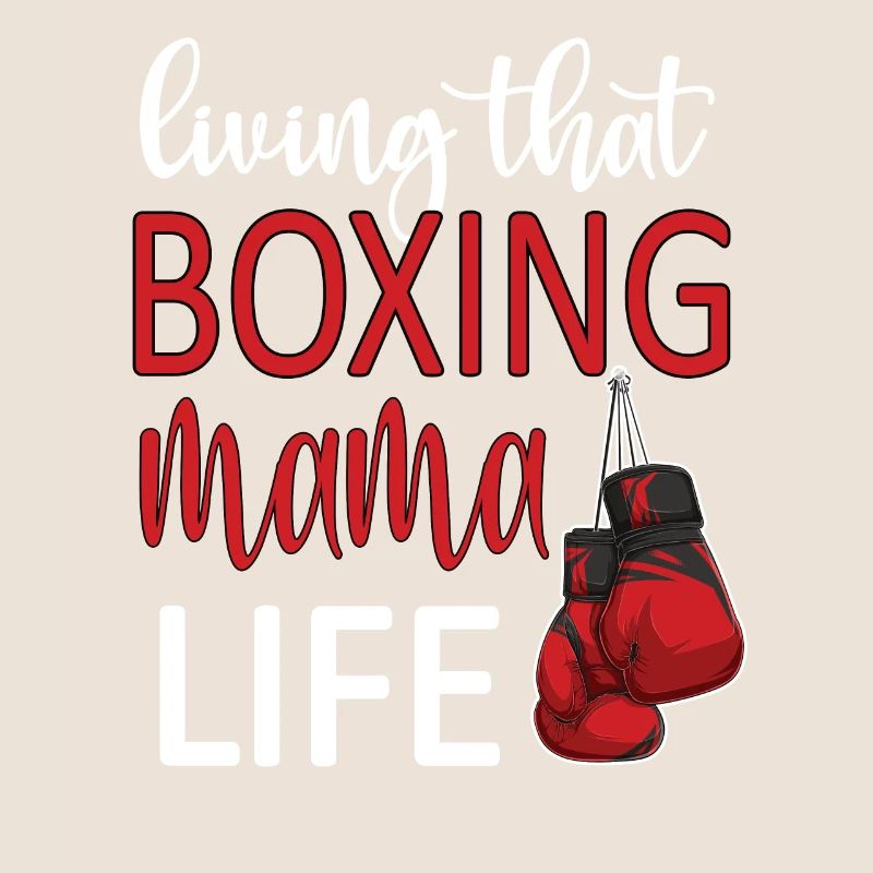 Cadeau de maman de boxe fière Maman de boxe de Boxer Mama
