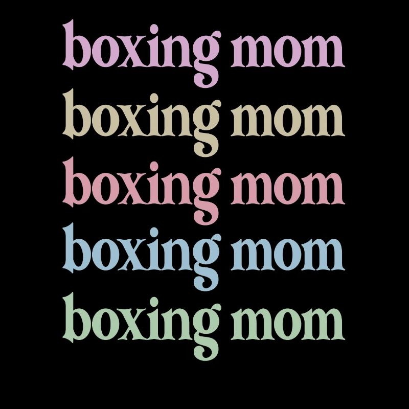 Proud Boxmama Gift Box Mother By Boxer Mama