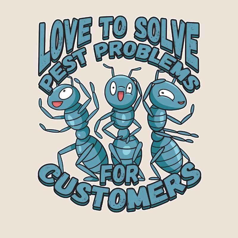 Love To Solve Pest Problems Design for a Bug