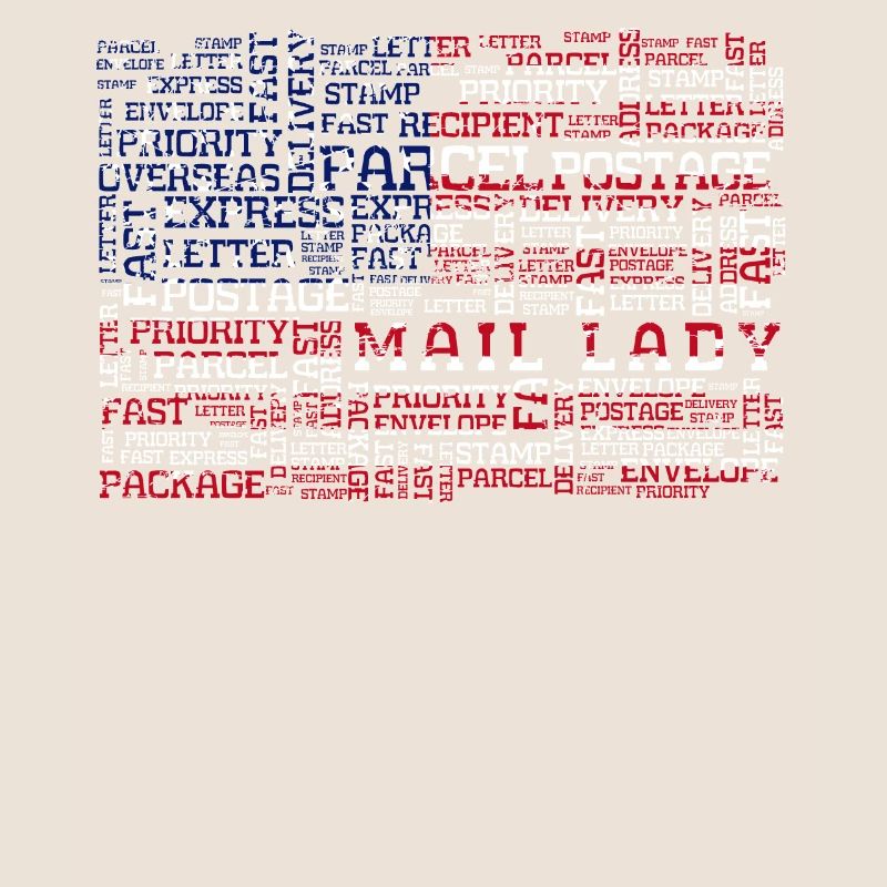 Dame de la poste, livraison postale