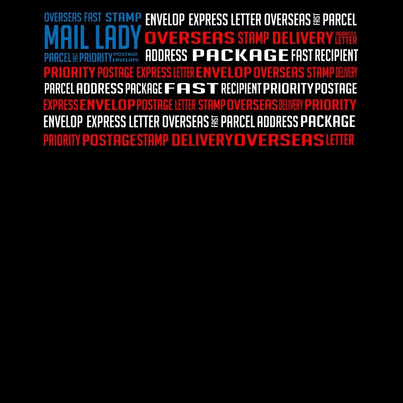 Post lady, postal delivery
