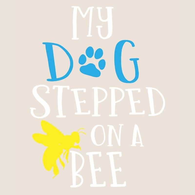 My dog stepped on a bee