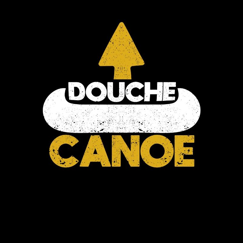 Depp Canoe Auto-dépréciation Flèche au sommet Drôle
