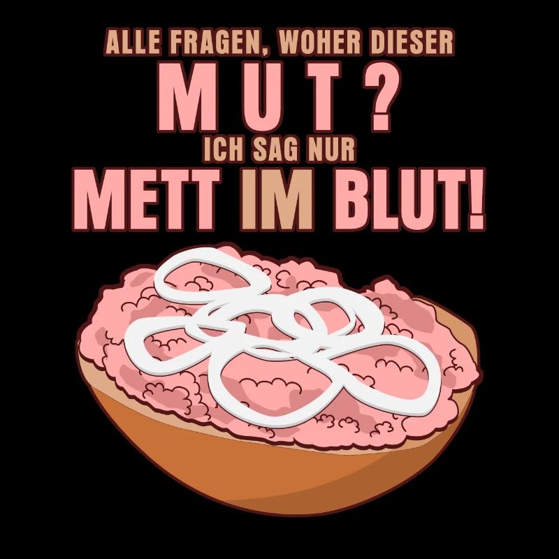 Mettbrötchen Mettfleisch Hack Mett