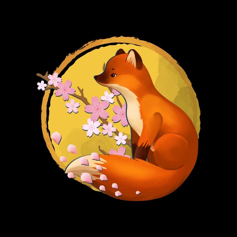 Sakura Fox Yoga Japon