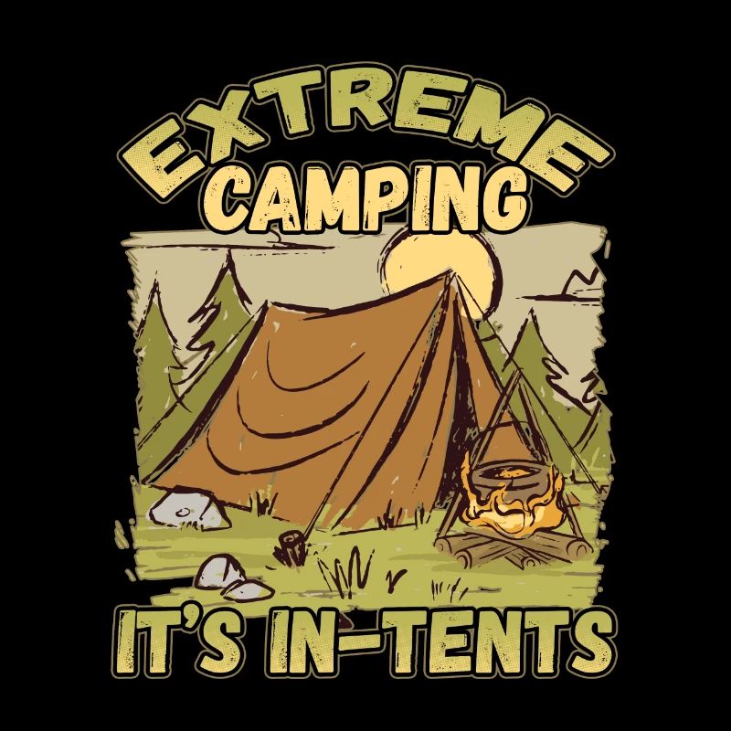 Extrem Camping est dans des tentes - Camping Camping Nature