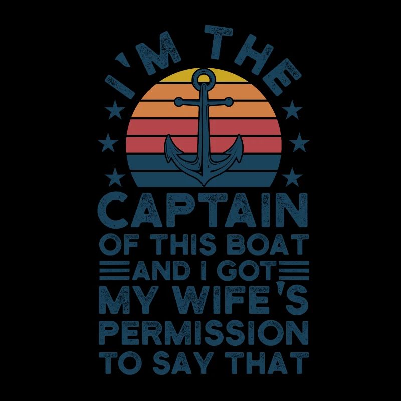 Captain Captains Boating Gift