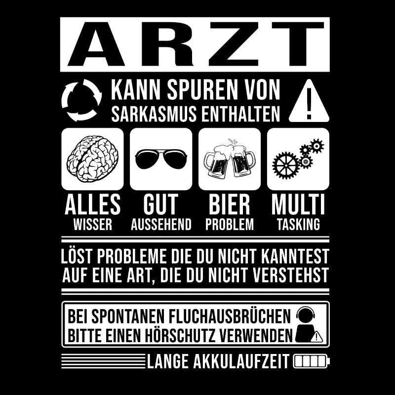 Arzt Spruch lustig